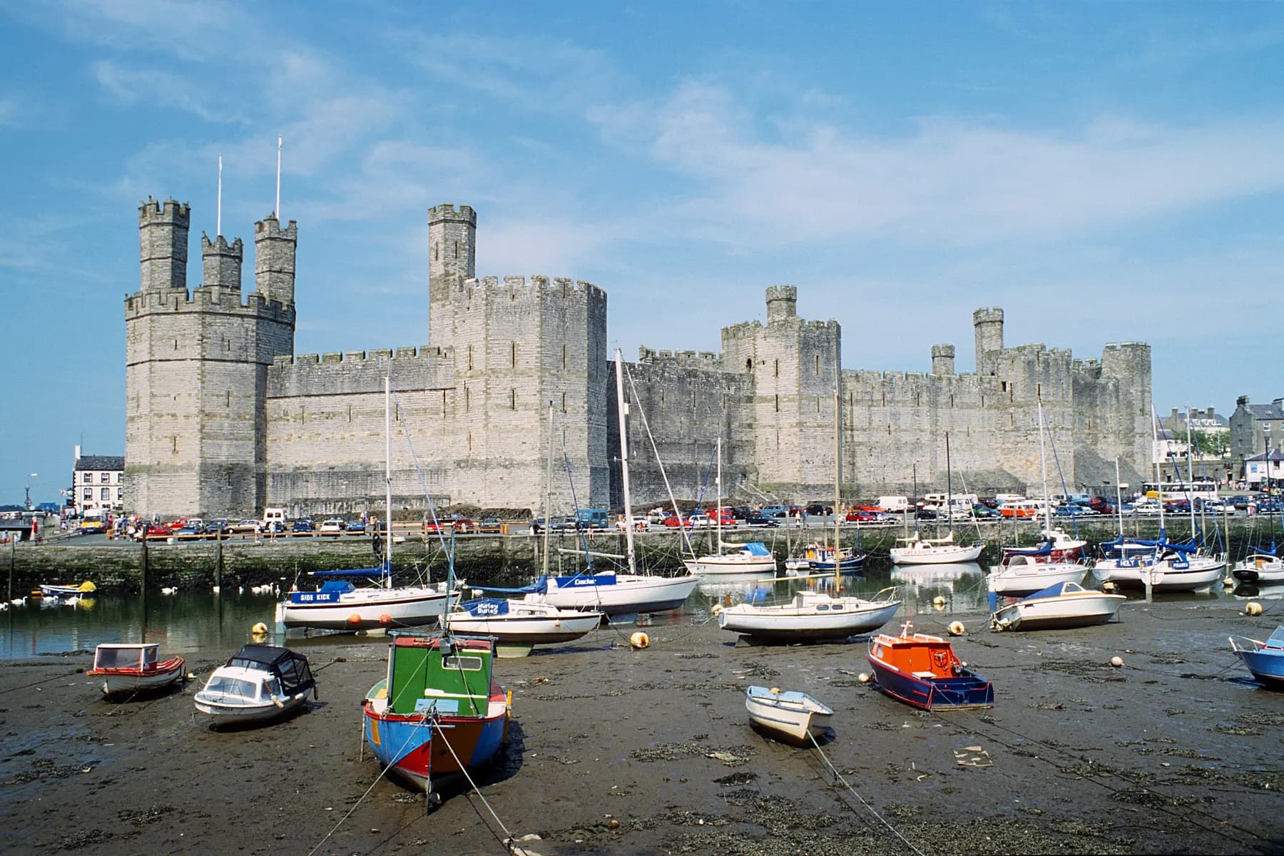 Caernarfon Castle, Gwynedd, Wales