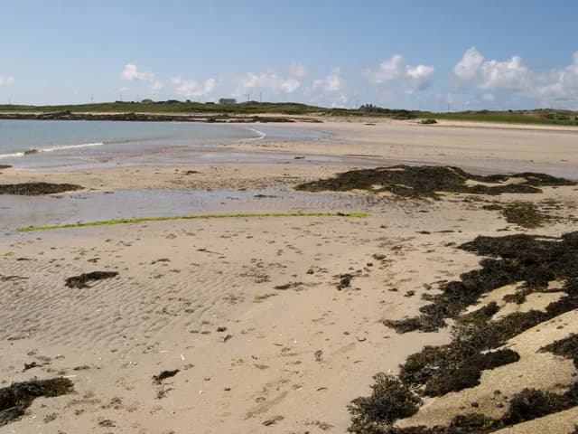 Omey Island at low tide
