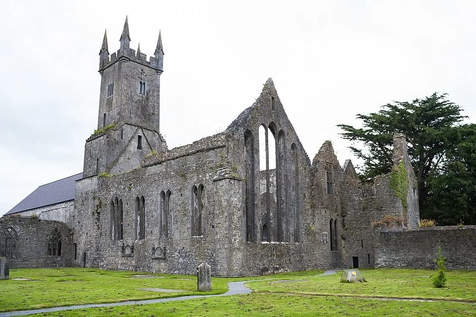 Ennis Friary & the Laneways